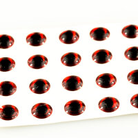 Facetten Cone Heads -10er St. incl. 20 Klebeaugen-