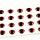 Facetten Cone Heads -10er St. incl. 20 Klebeaugen-