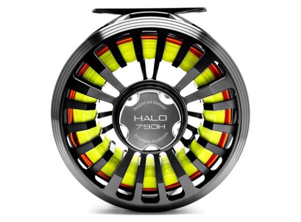 Guideline Halo Fliegenrollen -schwarz- incl. 40,- € Gutschein Modell #23/ Kap.:WF4+80yd/118g/ Maße:86x59x28mm